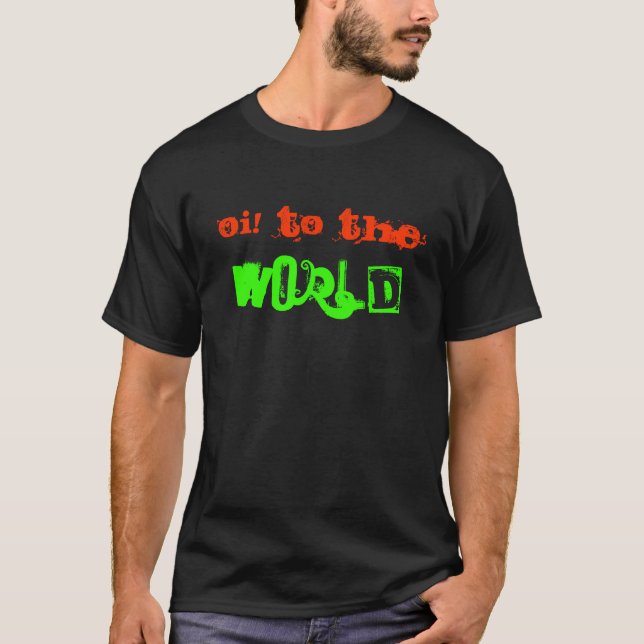 Till världen tee shirt (Framsida)