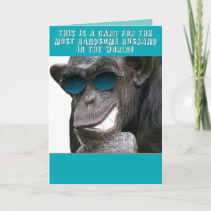 Till världens vackraste make! kort