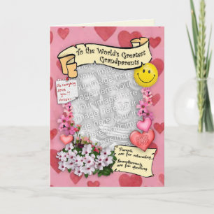 Till Världsmästare morföräldrar Kort