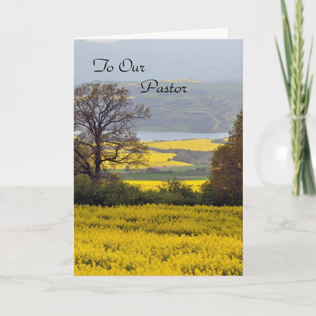 Till vårt Pastor Card Kort (Framsida)