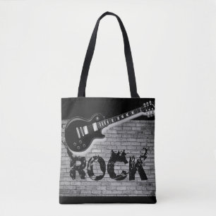 till väskan du rock musik tygkasse
