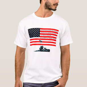Till veterorna av krig tee shirt