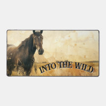 Till Vild Horse Desktop Mat