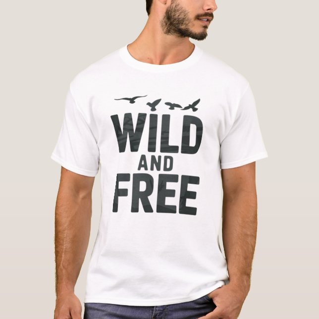 Till Vilden Himmel T Shirt (Framsida)