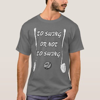 till vingande eller icke-sågande t shirt