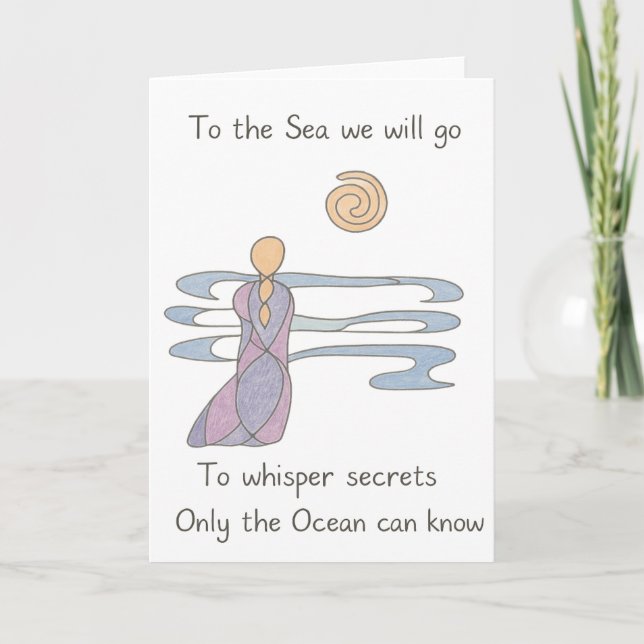 Till Whisper Secrets to Sea Kort (Framsida)