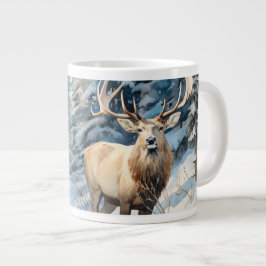 Till Wilderness: The Majesty of Elk Jumbo Mugg
