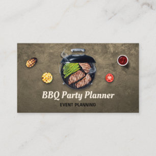 Tillaga BBQ Snabbmat Gold Visitkort