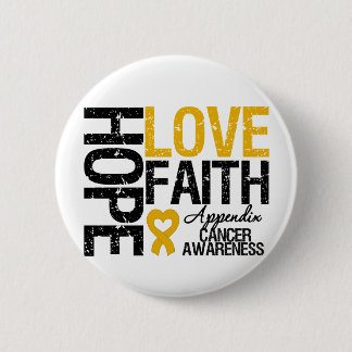 Tillägg Cancer HOPE KÄRLEK FAITH Knapp