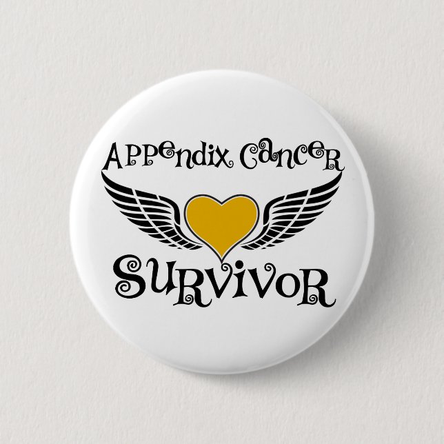 Tillägg Cancer Survivor Knapp (Framsida)