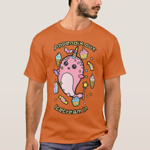 Tillägg till kirurgi Funny Fish Unicorn Rainbow T Shirt