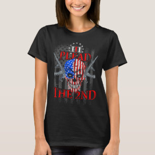 Tillägget Andra I åberopar 2:a Trump Gun Gift T Shirt
