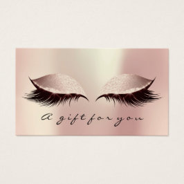 Tilläggsmakeup för  snedstreck i presentkort visitkort