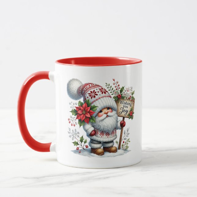 Tilläggsmeddelande för julhälsning mugg (Vänster)