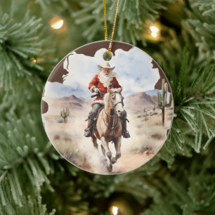 Tilläggsmeddelande om jultomten i coola julgransprydnad keramik