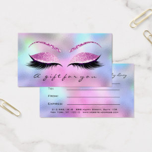 Tilläggsverktyg för specialcertifikat Ombre Rosa L Visitkort