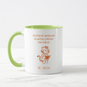 Tillägnad Ordförande Glädjande Litterära Diskussio Mugg