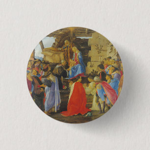 Tillägnelse av Magi av Sandro Botticelli 1475 Knapp