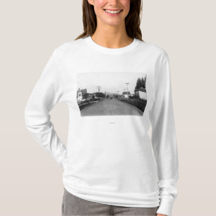 Tillamook Oregon bostads- gataplats Tee Shirt