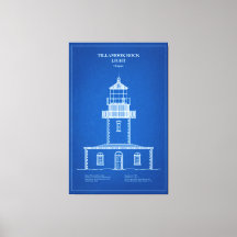 Tillamook Sten fyr - Oregon - AD