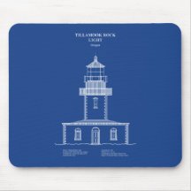 Tillamook Sten fyr - Oregon - AD
