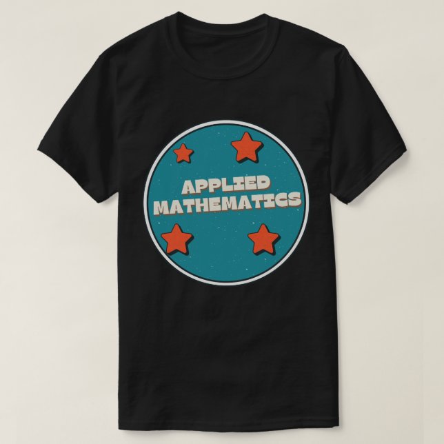 Tillämpad matematik t shirt (Design framsida)