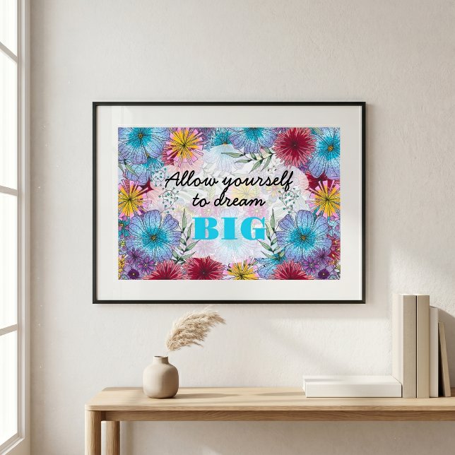Tillåt dig själv att drömma stora Dreamscape Garde Poster (Skapare uppladdad)