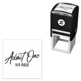 Tillåt en VIP-pass Självfärgande Stämpel