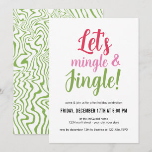 Tillåt inbjudan till Mingle- och Jingle-julpartiet