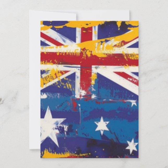 Tillåta Australien Julkort (Framsida)