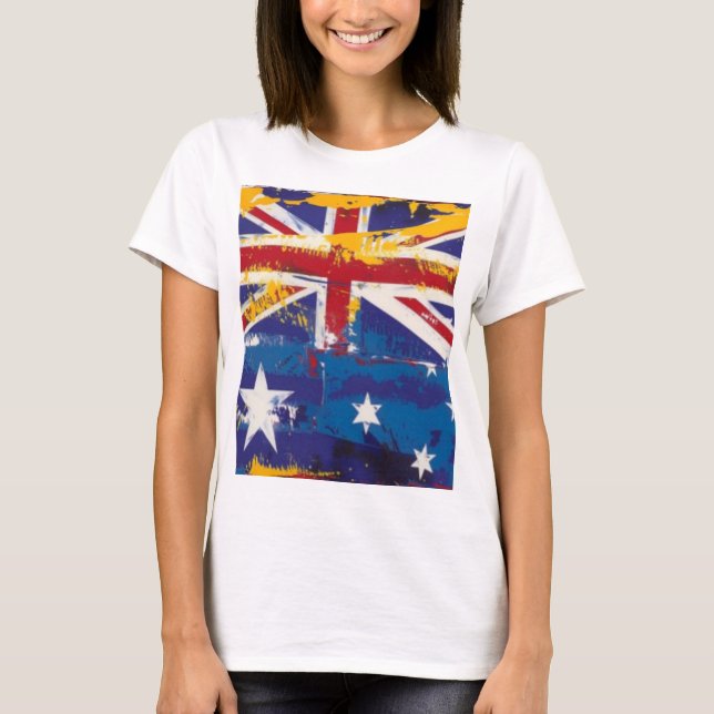 Tillåta Australien T Shirt (Framsida)