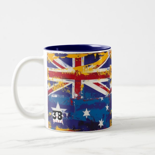 Tillåta Australien Två-Tonad Mugg (Vänster)
