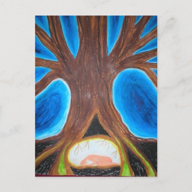 tillåtelse av sorg vykort (Framsida)