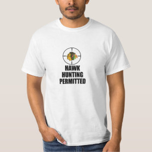 Tillåten T-tröja för hök jakt T Shirt