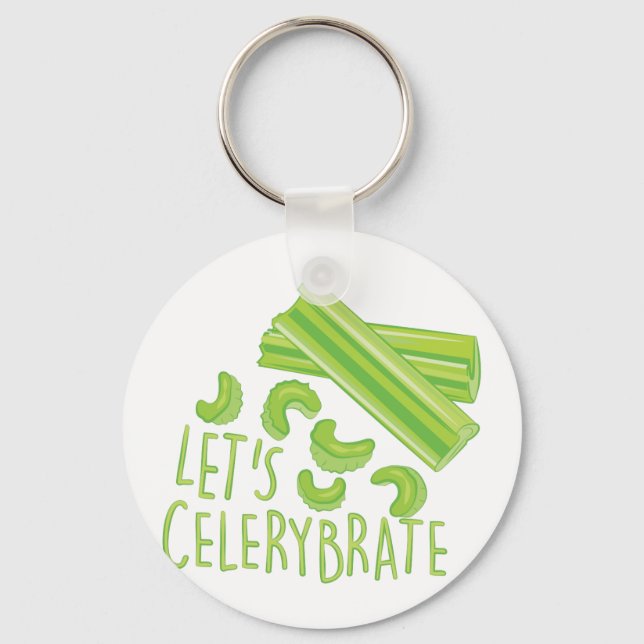 Tillåter Celerybrate Nyckelring (Framsida)