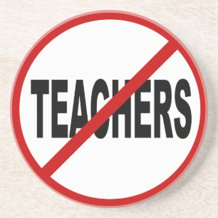 Tillåtna lärare för hat Teachers/No underteckna Underlägg