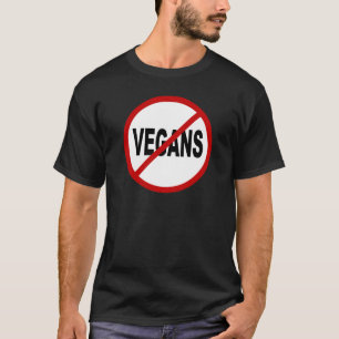 Tillåtna Vegans för hat Vegans/No undertecknar Tröja