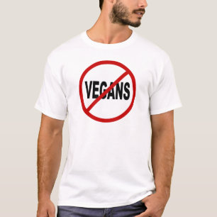 Tillåtna Vegans för hat Vegans/No undertecknar Tröja