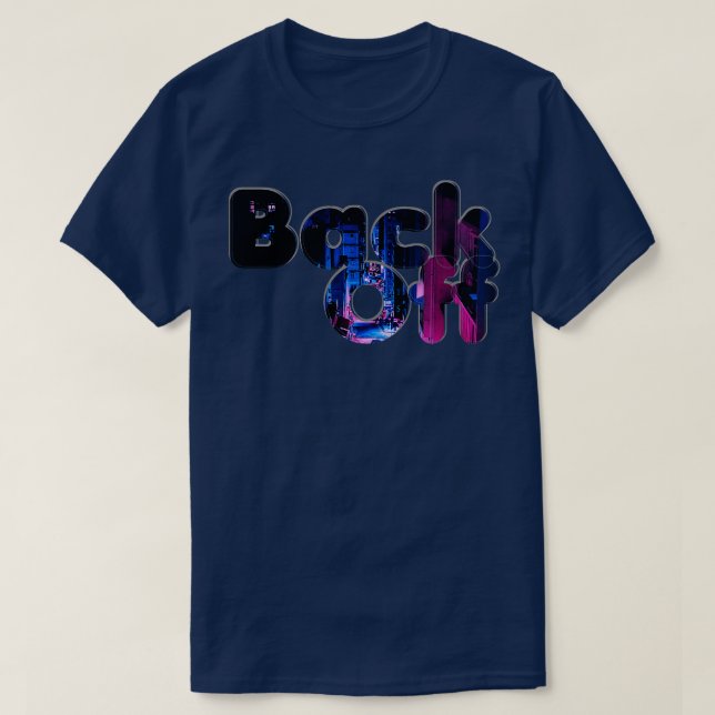 Tillbaka 1 t shirt (Design framsida)
