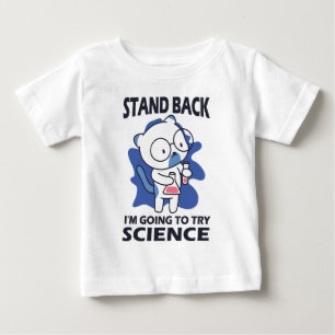 Tillbaka - Admatande kattvetenskapliga experiment T Shirt