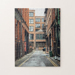 Tillbaka Alley Big City Image Scenia Puzzles Compl Pussel