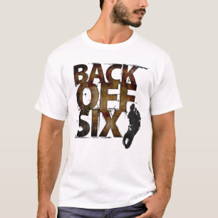 Tillbaka av sex fot i kantutjämning mot Social Avs T Shirt