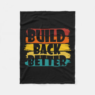 Tillbaka Bättre Amerika Vår Land - Bidden Harris 2 Fleecefilt