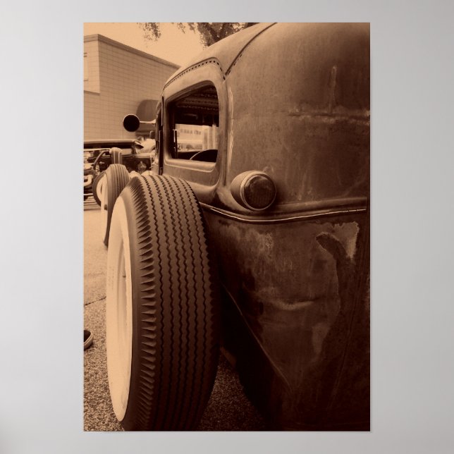 Tillbaka Däck Poster (Framsidan)