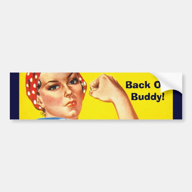 Tillbaka från Buddy! Bumper Sticker Bildekal (Framsidan)