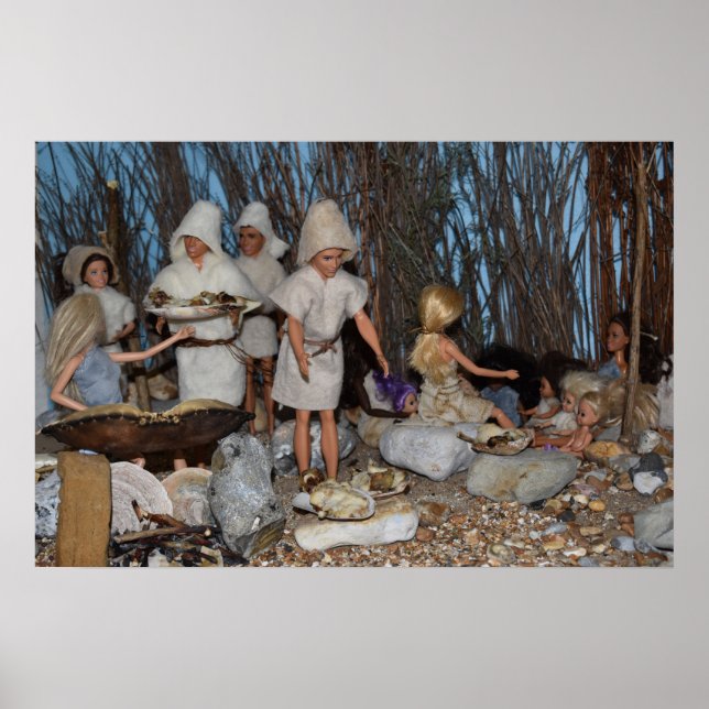 Tillbaka från jakten. poster (Framsidan)