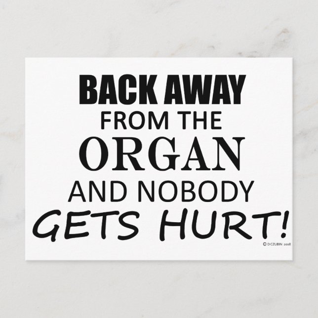 Tillbaka från kroppen vykort (Framsida)