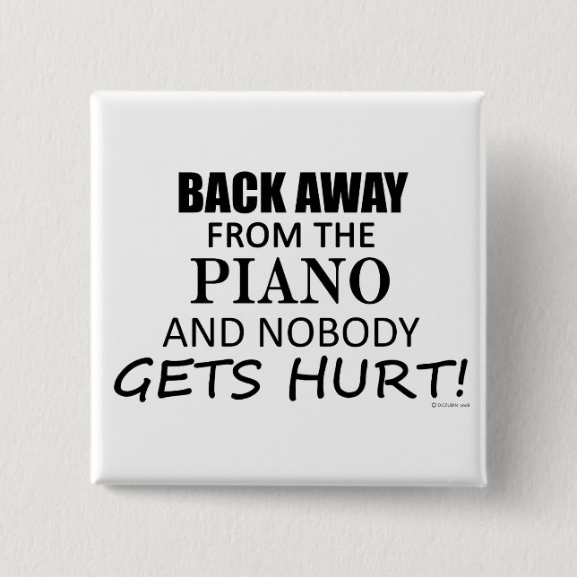 Tillbaka från Piano Knapp (Framsida)