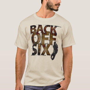 Tillbaka från sex fot - Avstånd Grunge-typ för Soc T Shirt