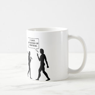 Tillbaka går vi skruvade upp Eveyrthing Kaffemugg